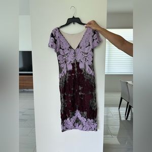 Purple midi Dress